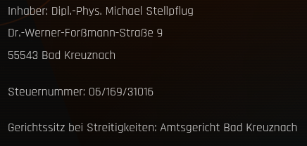 Inhaberadresse